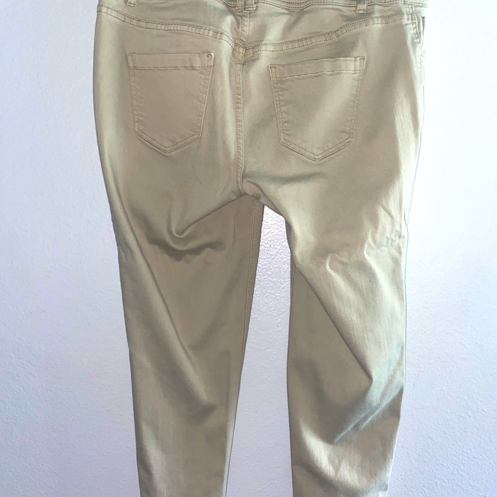Lane Bryant tan jeans sz 16